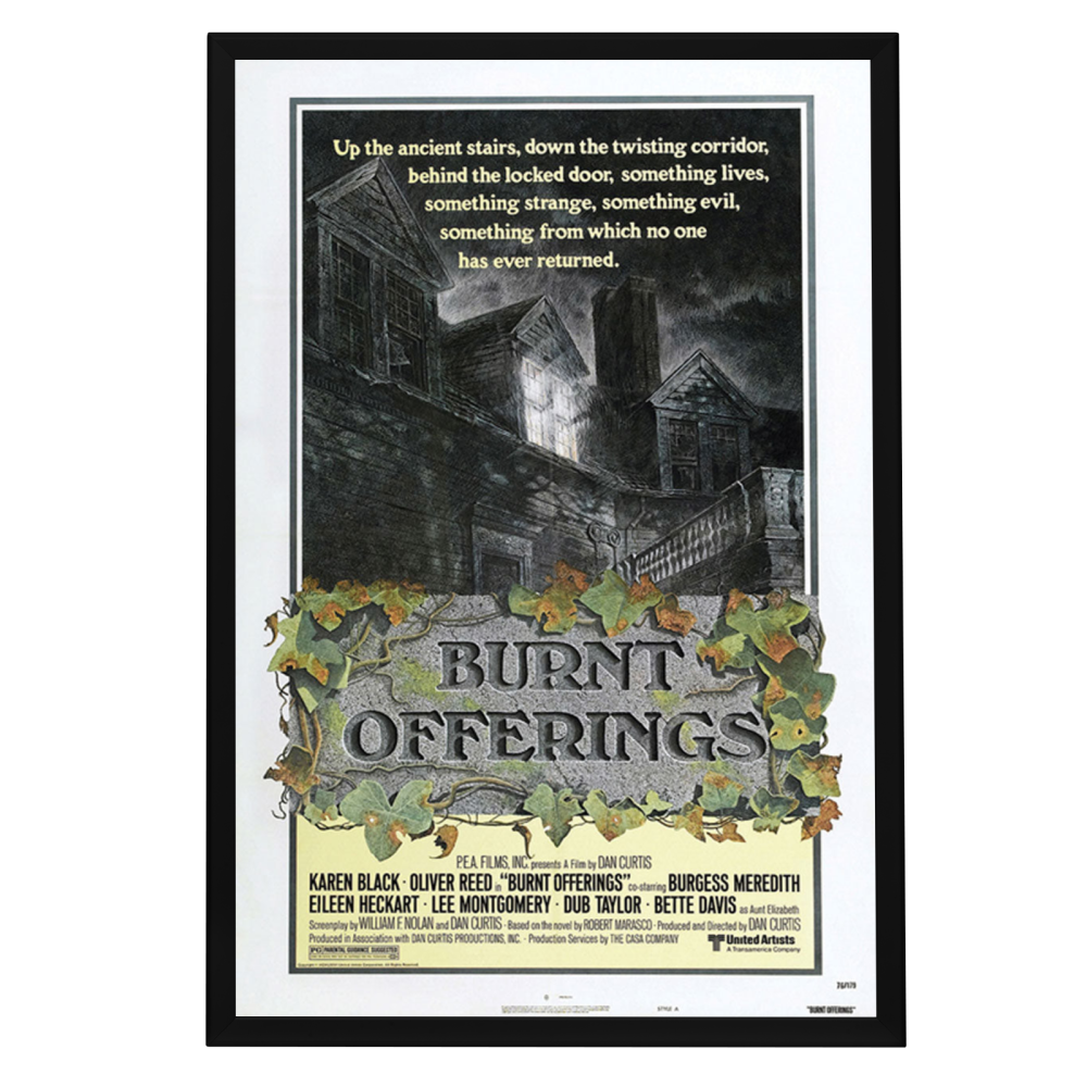 "Burnt Offerings" (1976) Framed Movie Poster