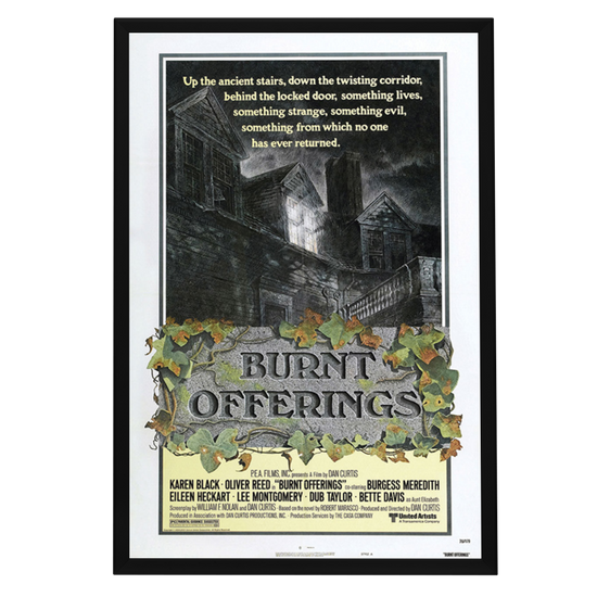 "Burnt Offerings" (1976) Framed Movie Poster