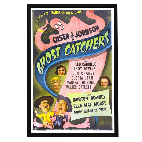 "Ghost Catchers" (1944) Framed Movie Poster