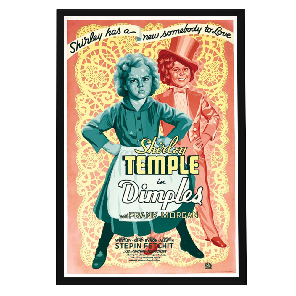 "Dimples" (1936) Framed Movie Poster