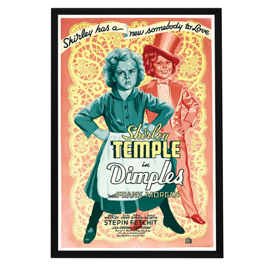 "Dimples" (1936) Framed Movie Poster