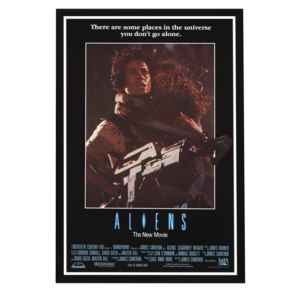 "Aliens" (1986) Framed Movie Poster