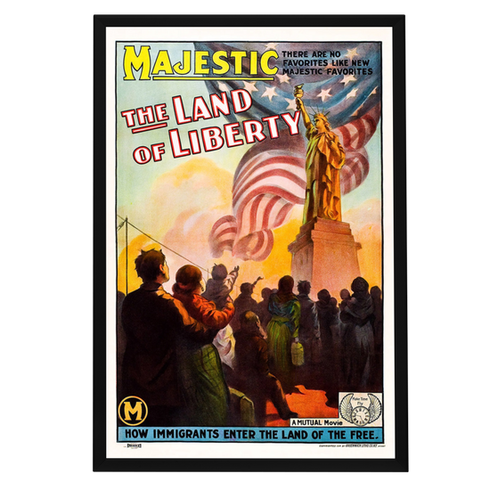 "Land Of Liberty" (1939) Framed Movie Poster