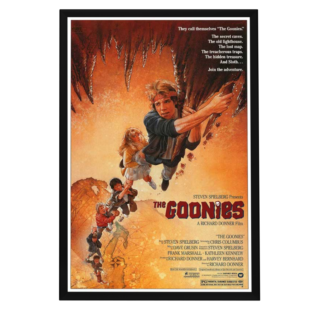 "Goonies" (1985) Framed Movie Poster
