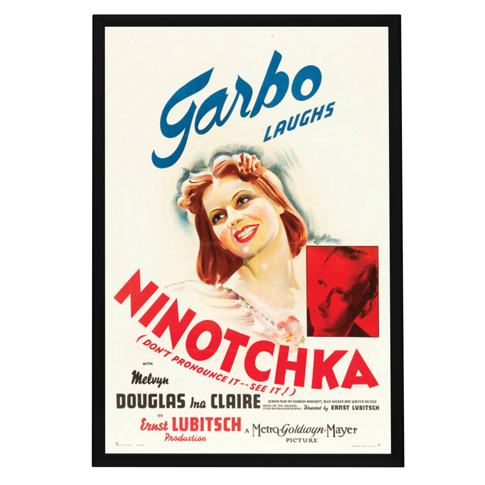 "Ninotchka" (1939) Framed Movie Poster