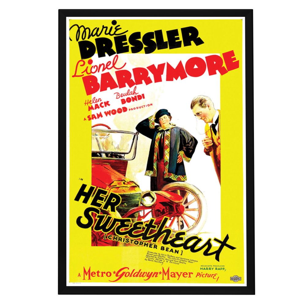 "Her Sweetheart" (1933) Framed Movie Poster