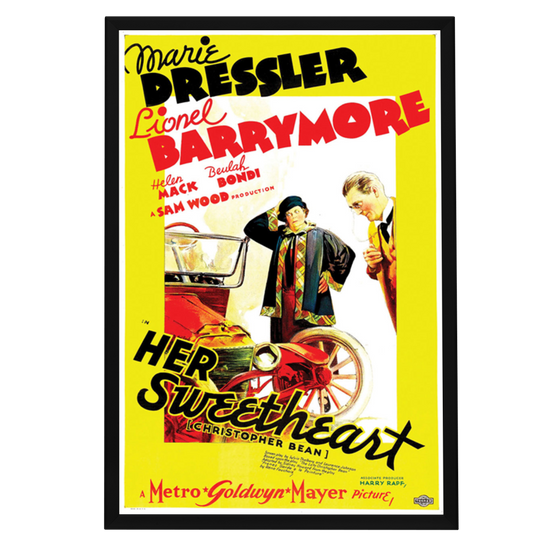 "Her Sweetheart" (1933) Framed Movie Poster