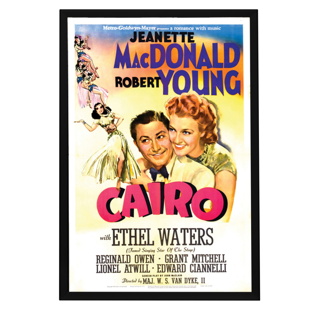 "Cairo" (1963) Framed Movie Poster