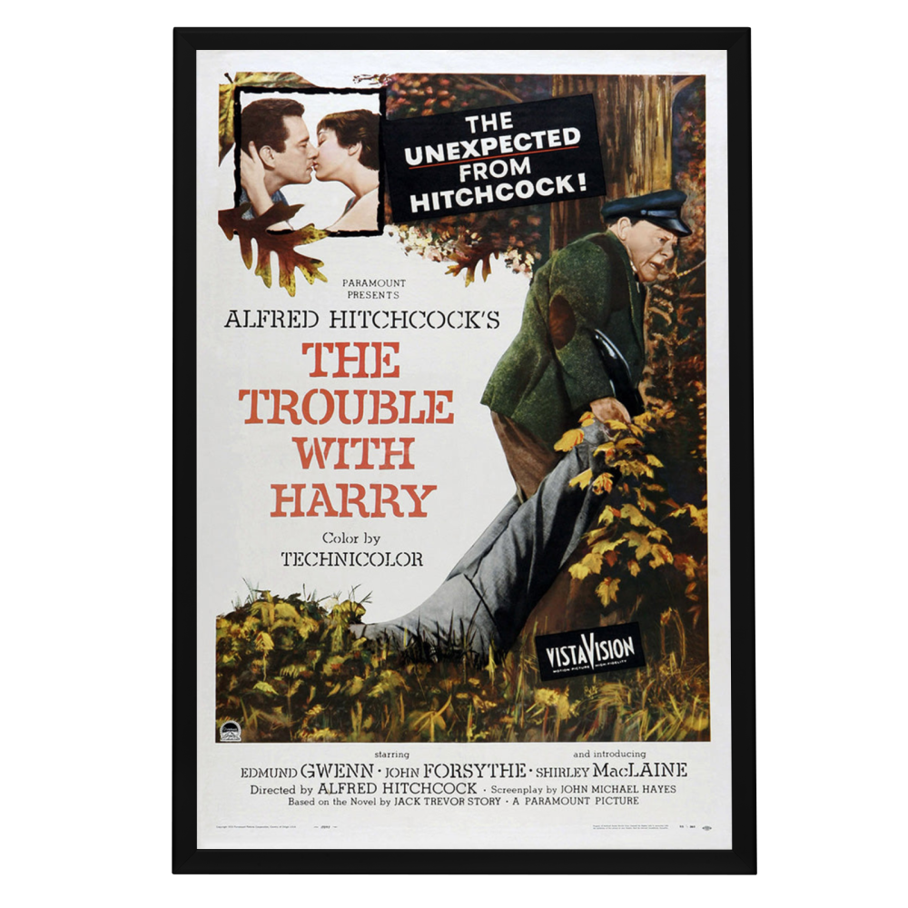 "Trouble With Harry" (1955) Framed Movie Poster