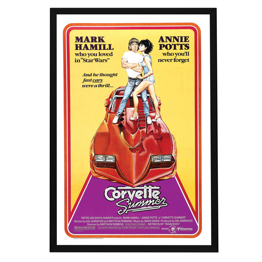 "Corvette Summer" (1978) Framed Movie Poster