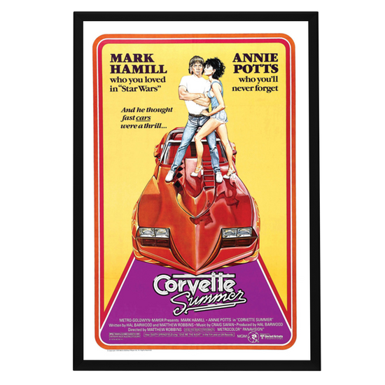"Corvette Summer" (1978) Framed Movie Poster