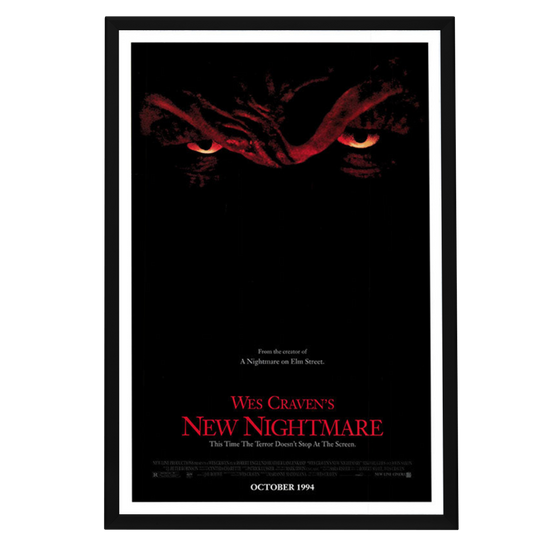 "Wes Craven's New Nightmare" (1994) Framed Movie Poster
