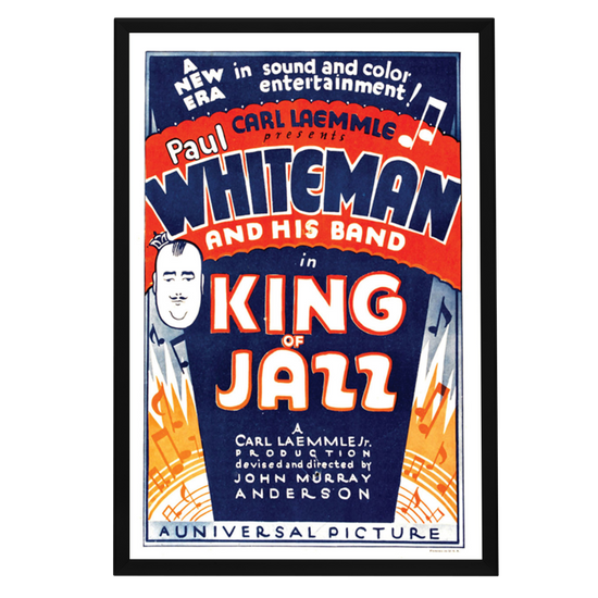 "King Of Jazz" (1930) Framed Movie Poster