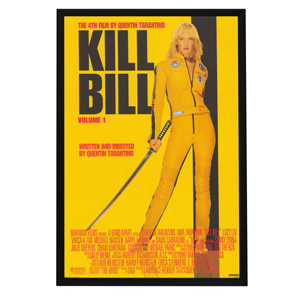 "Kill Bill Vol. 1" (2003) Framed Movie Poster