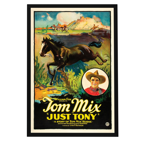 "Just Tony" (1922) Framed Movie Poster