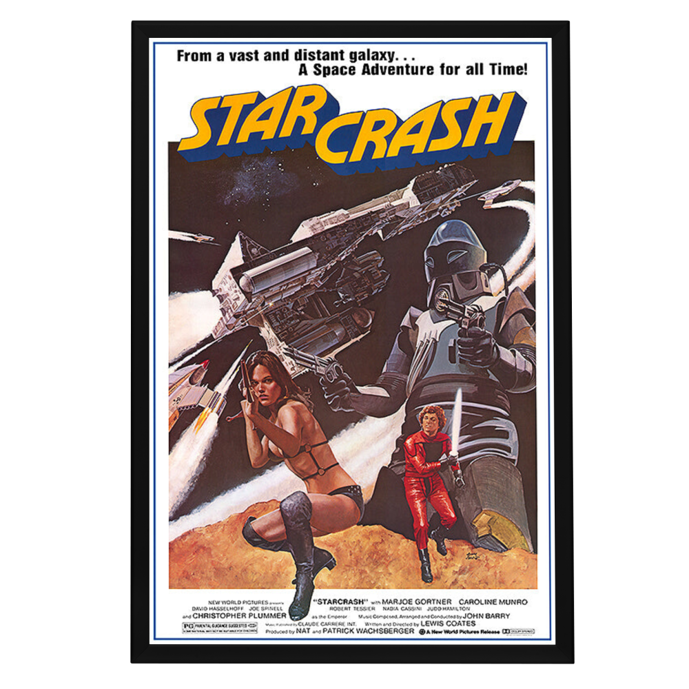 "Starcrash" (1979) Framed Movie Poster