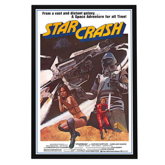 "Starcrash" (1979) Framed Movie Poster