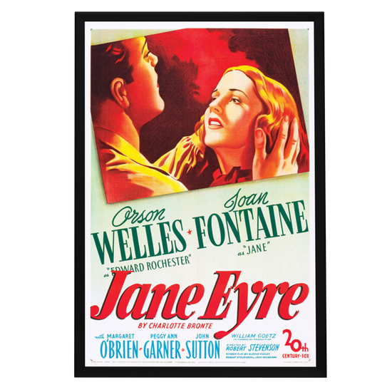 "Jane Eyre" (1943) Framed Movie Poster