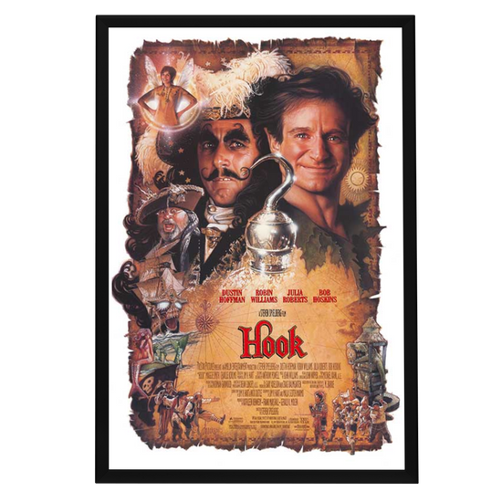 "Hook" (1991) Framed Movie Poster