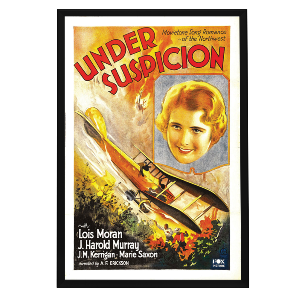 "Under Suspicion" (1930) Framed Movie Poster