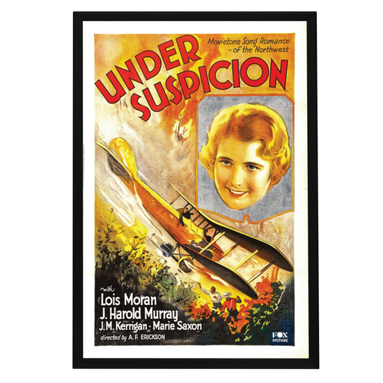 "Under Suspicion" (1930) Framed Movie Poster