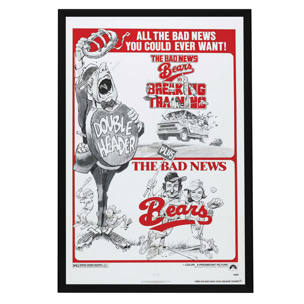 "Bad News Bears" (1977) Framed Movie Poster
