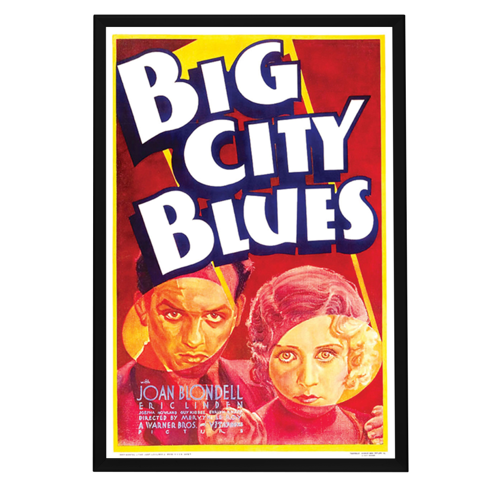 "Big City Blues" (1932) Framed Movie Poster