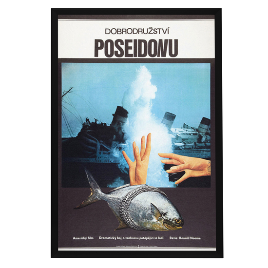 "Poseidon Adventure" (1972) Framed Movie Poster