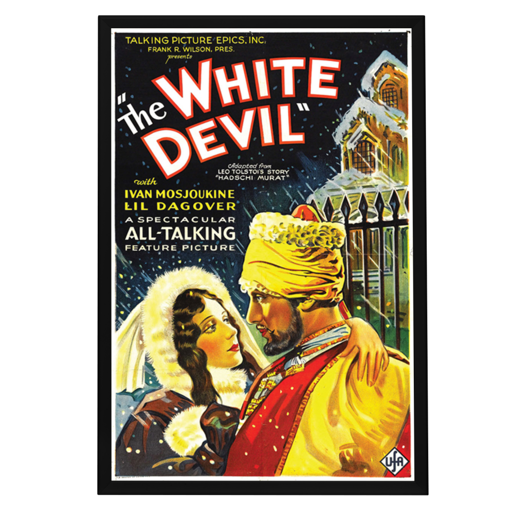 "White Devil" (1930) Framed Movie Poster