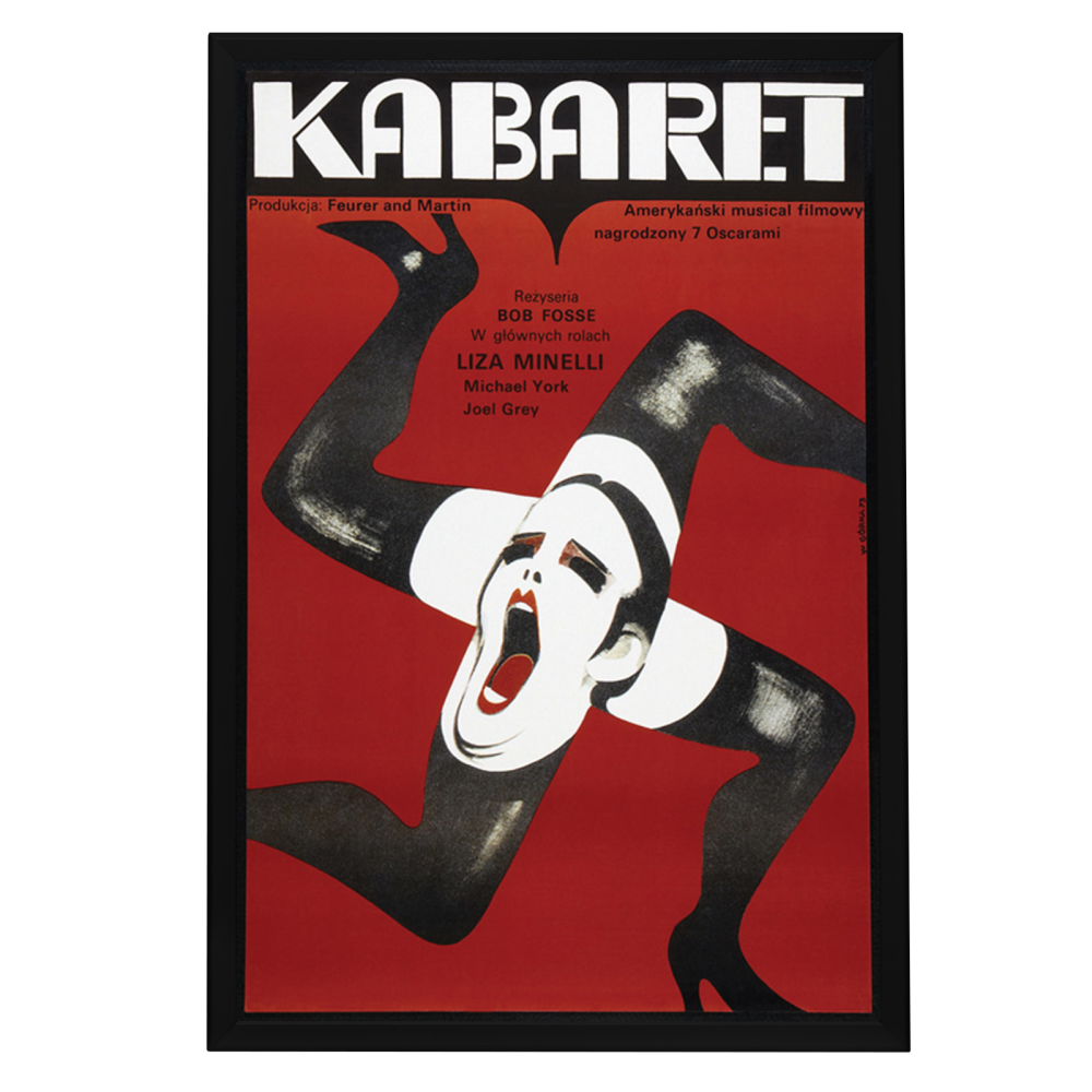 "Cabaret (Polish)" (1972) Framed Movie Poster