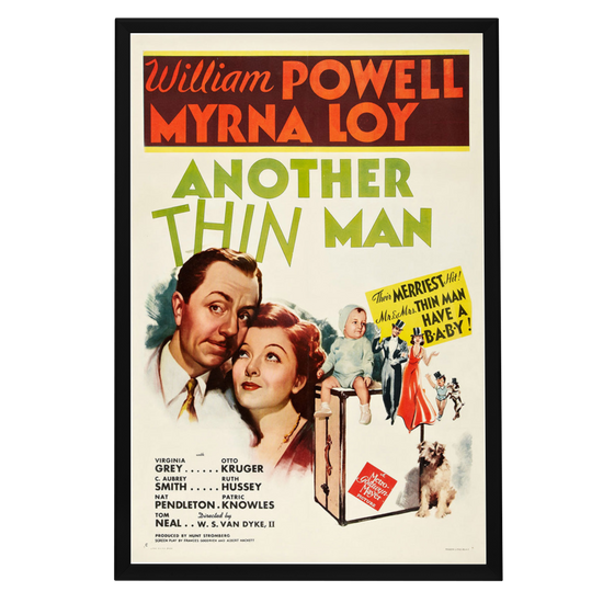 "Another Thin Man" (1939) Framed Movie Poster