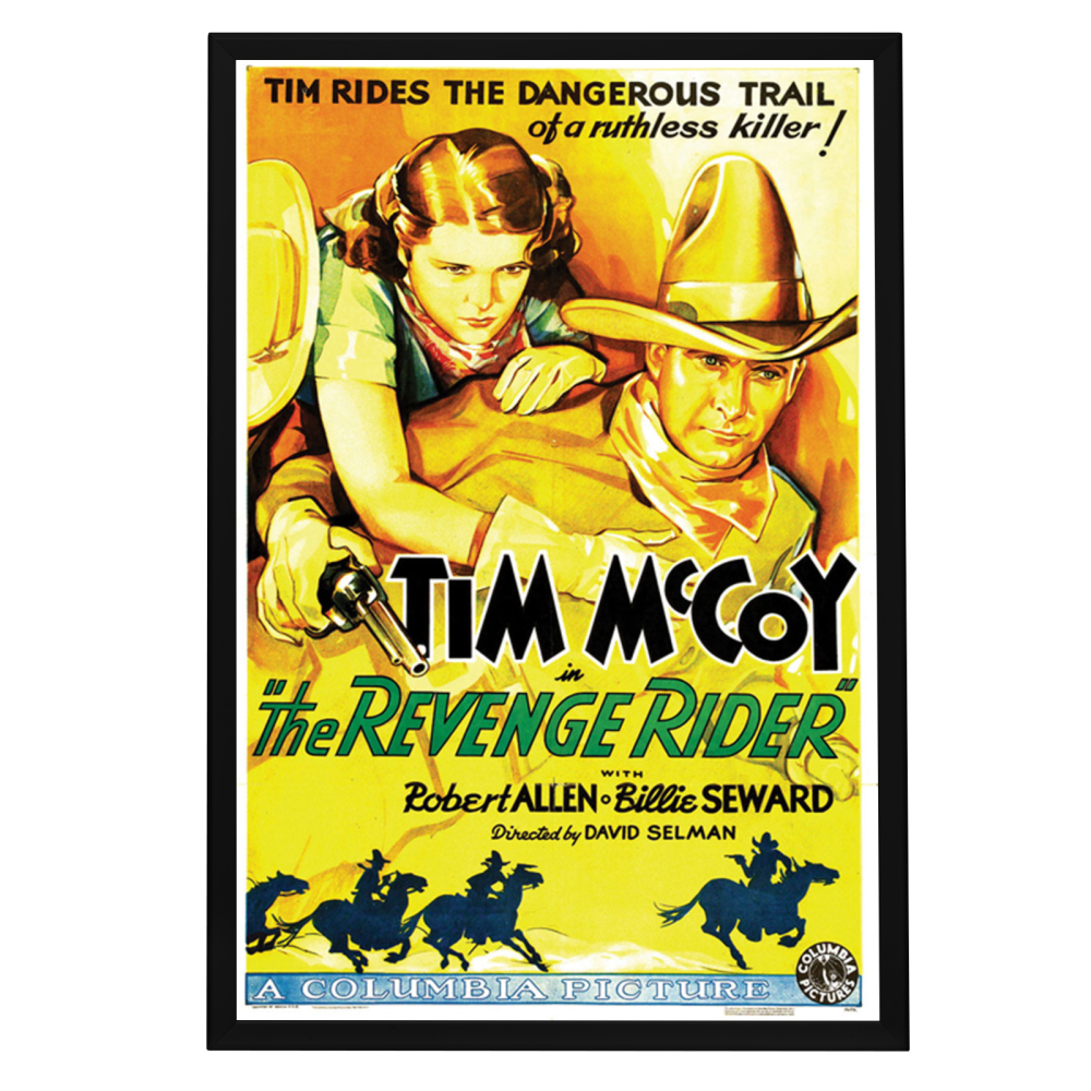 "Revenge Rider" (1935) Framed Movie Poster