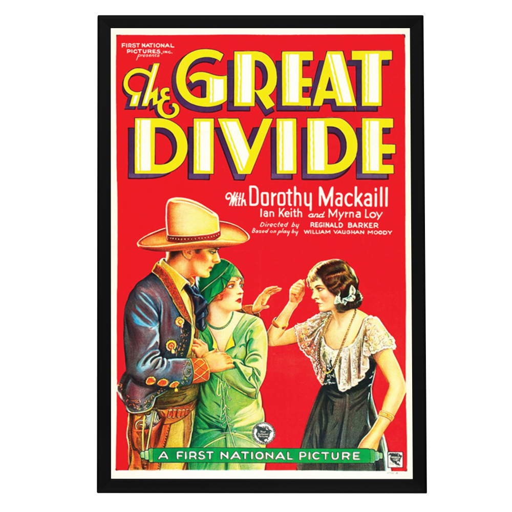 "Great Divide" (1929) Framed Movie Poster
