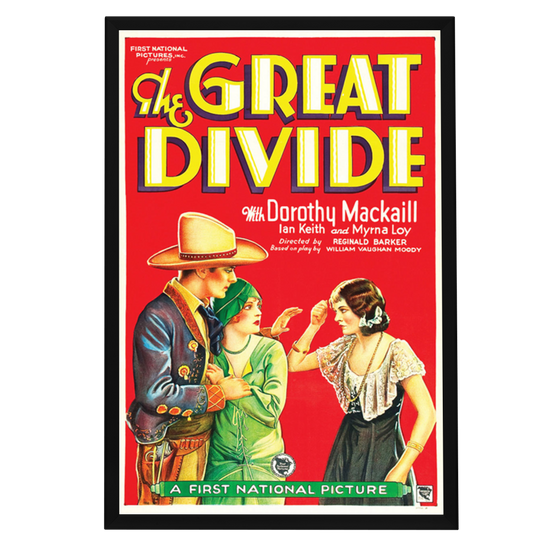 "Great Divide" (1929) Framed Movie Poster