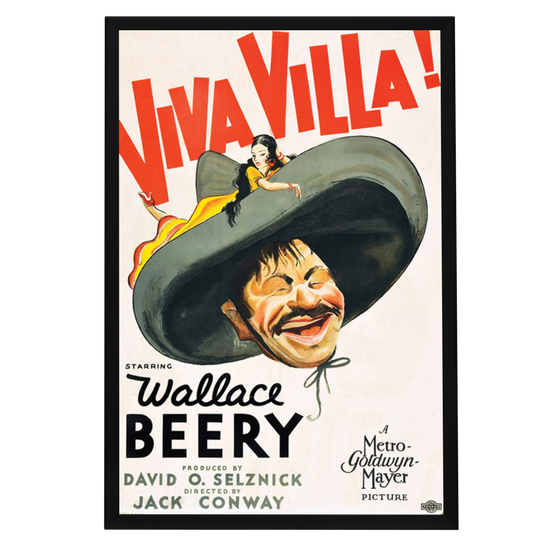 "Viva Villa!" (1934) Framed Movie Poster