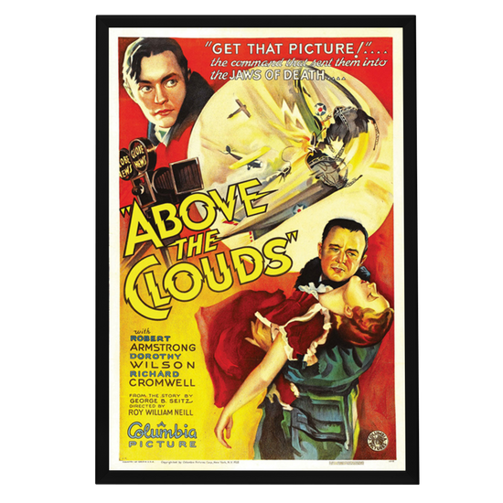 "Above The Clouds" (1933) Framed Movie Poster