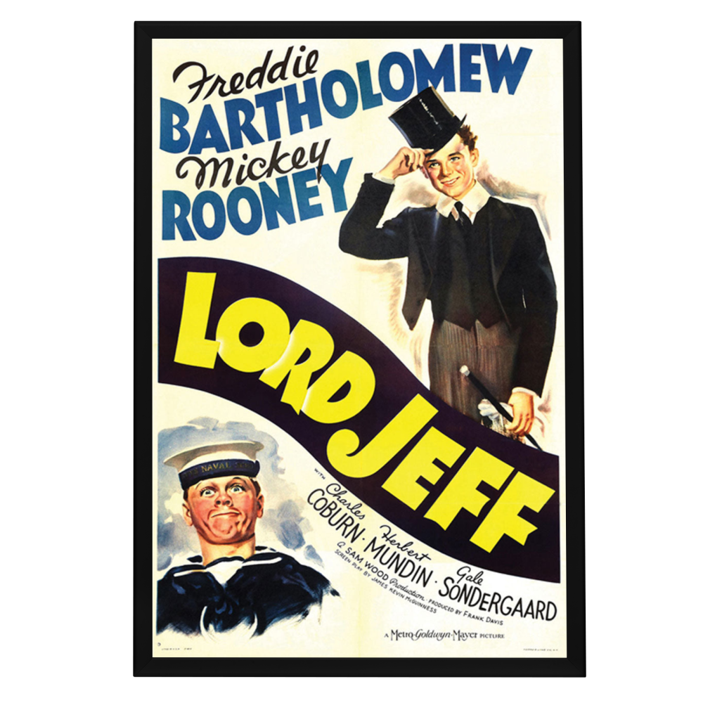 "Lord Jeff" (1938) Framed Movie Poster