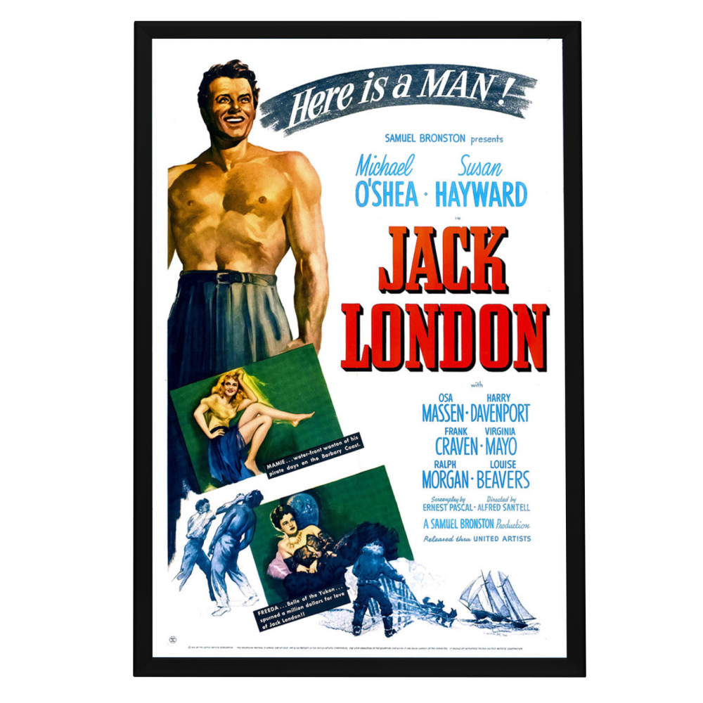 "Jack London" (1943) Framed Movie Poster