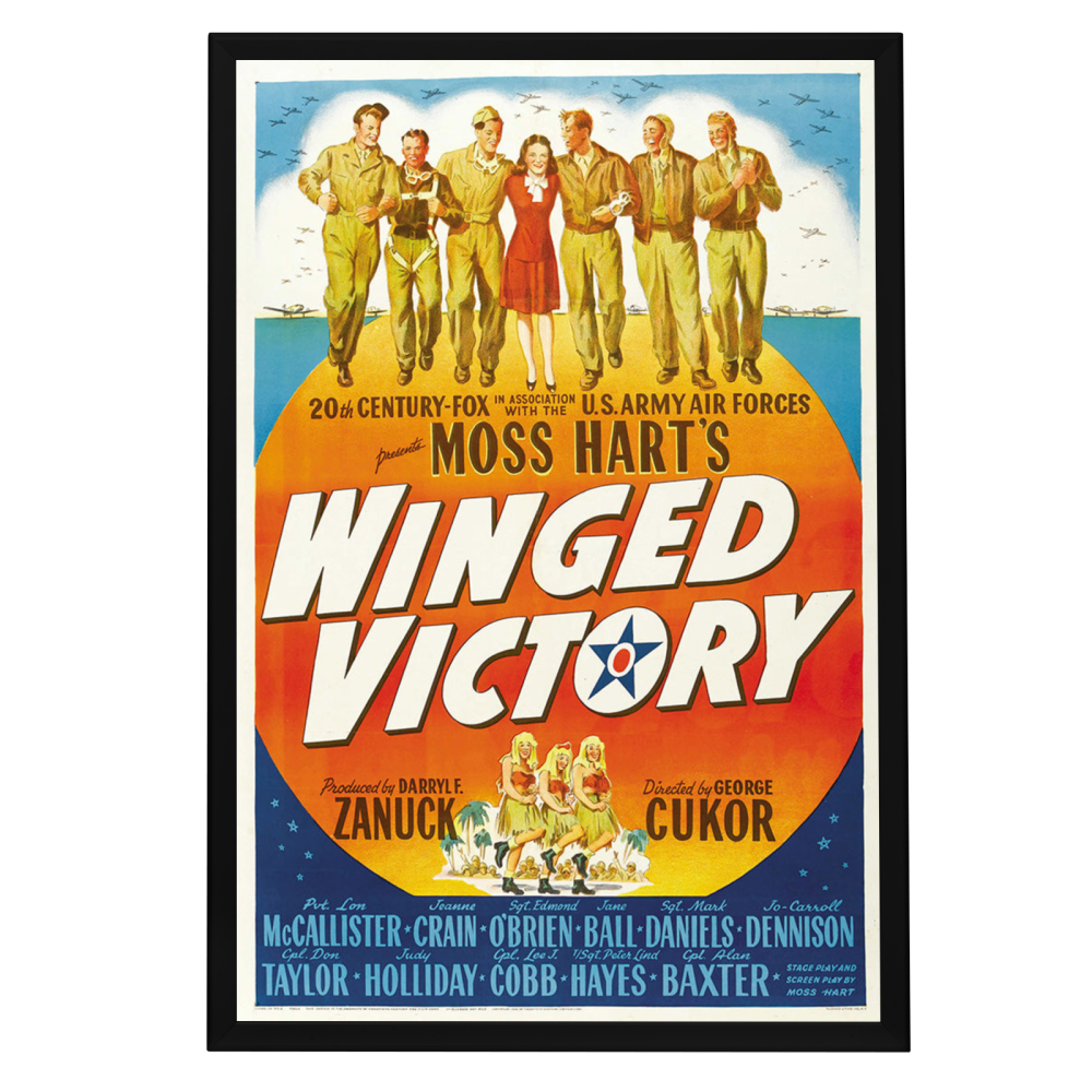 "Winged Victory" (1944) Framed Movie Poster