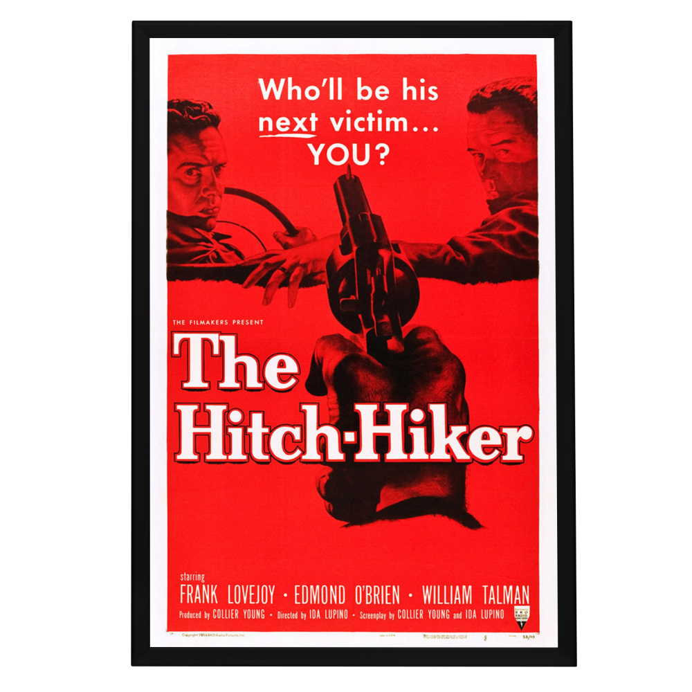 "Hitch-Hiker" (1953) Framed Movie Poster