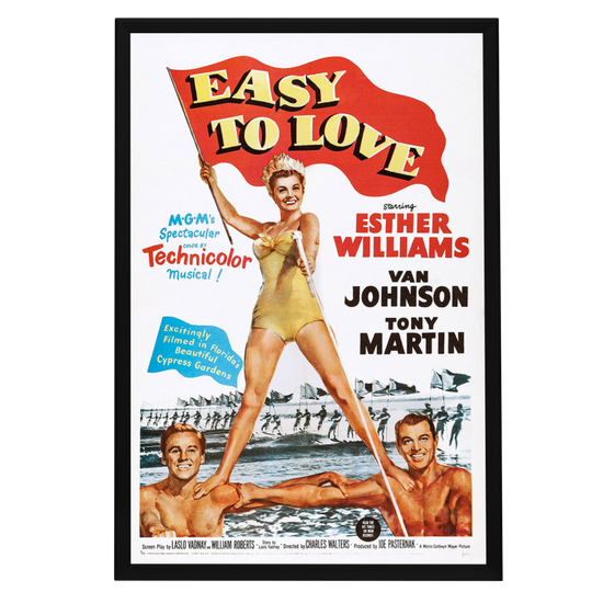 "Easy To Love" (1953) Framed Movie Poster