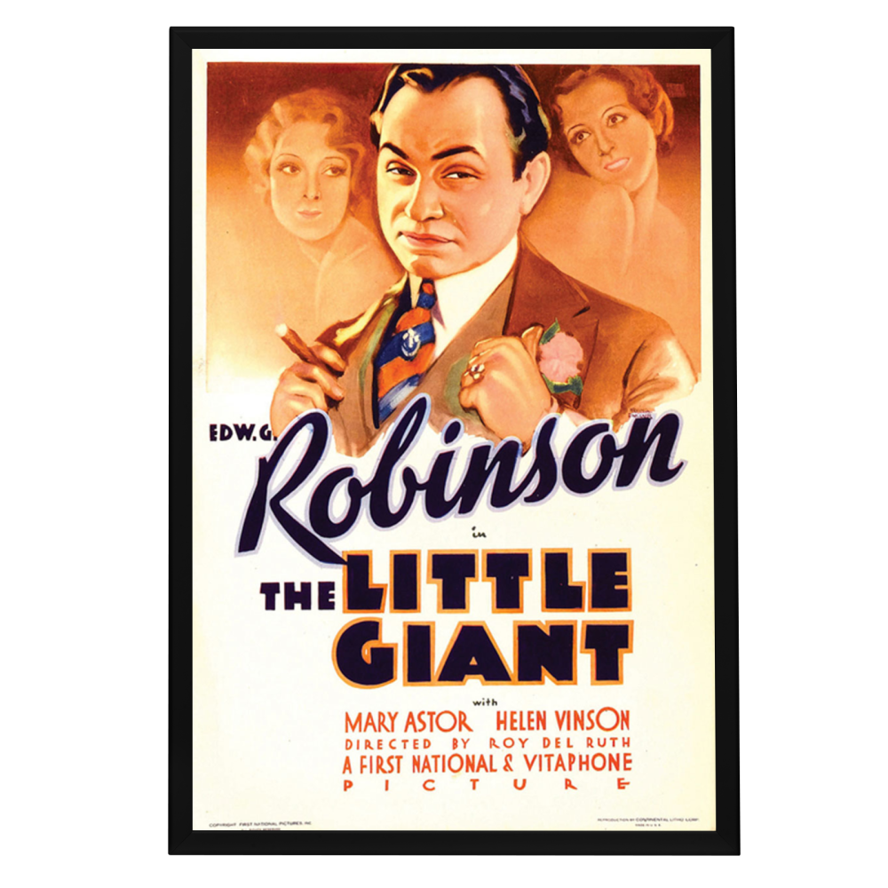 "Little Giant" (1933) Framed Movie Poster