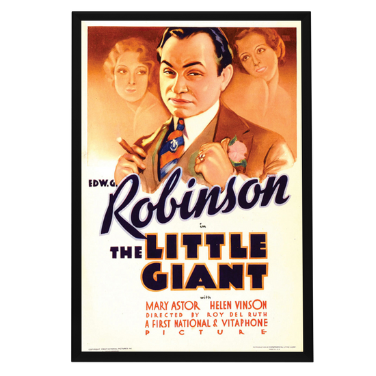 "Little Giant" (1933) Framed Movie Poster