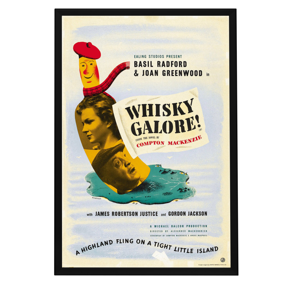 "Whisky Galore" (1949) Framed Movie Poster