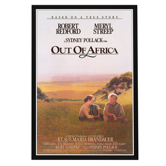 "Out Of Africa" (1985) Framed Movie Poster