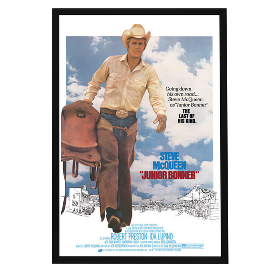 "Junior Bonner" (1972) Framed Movie Poster