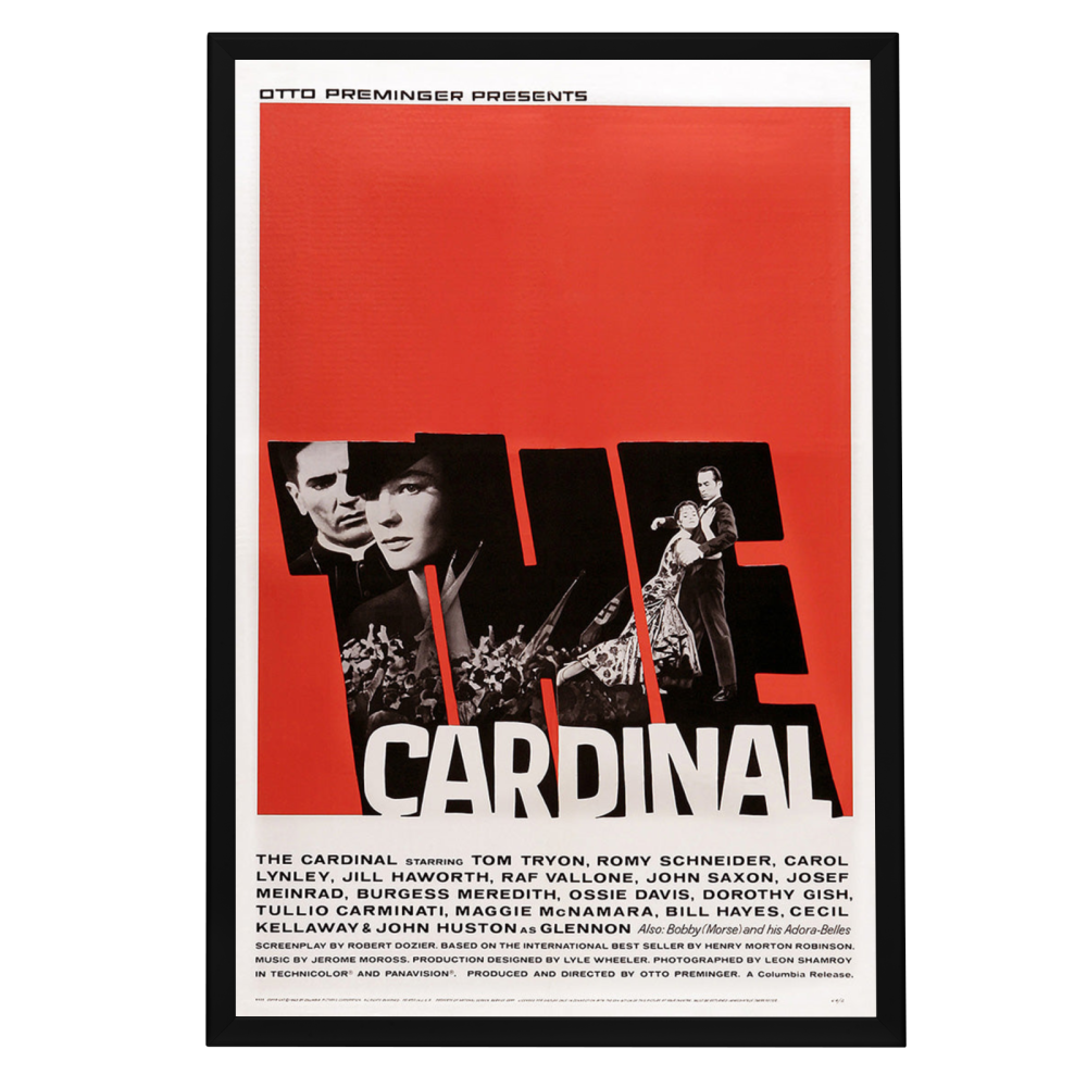 "Cardinal" (1963) Framed Movie Poster