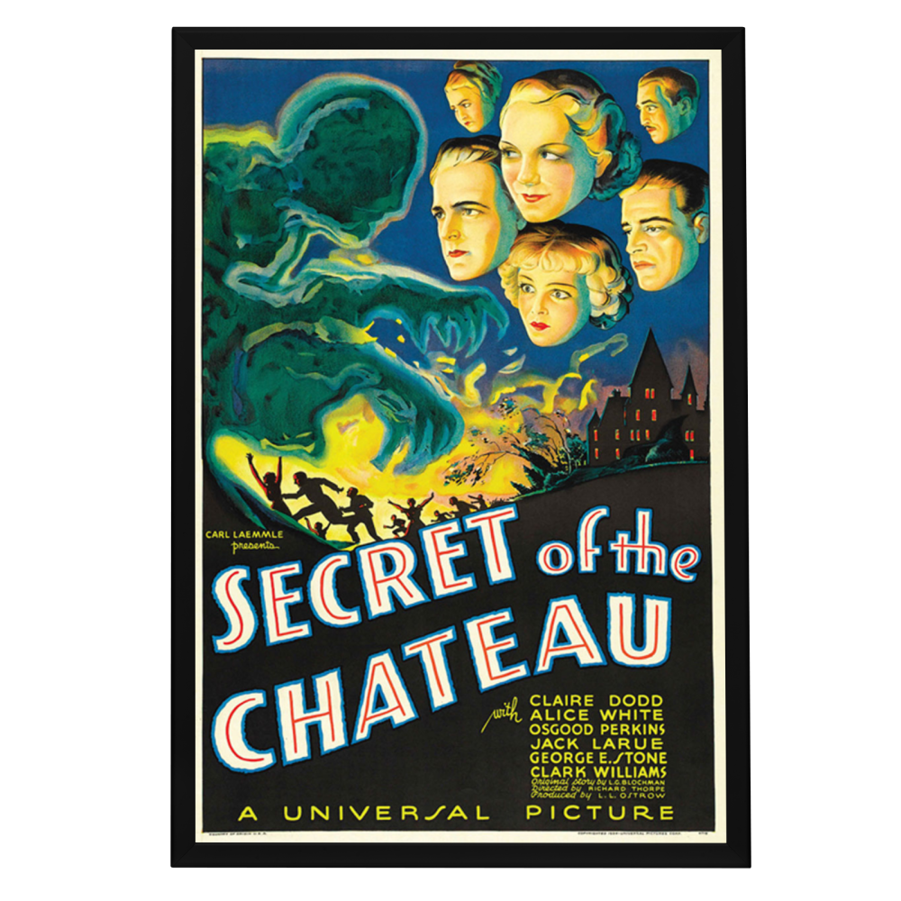 "Secret Of The Chateau" (1934) Framed Movie Poster