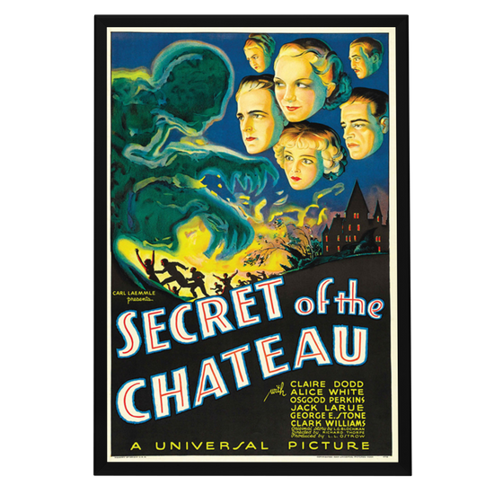 "Secret Of The Chateau" (1934) Framed Movie Poster