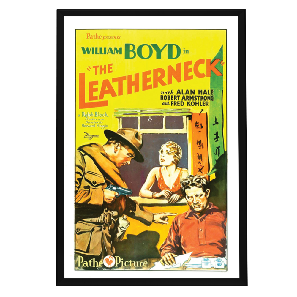 "Leatherneck" (1929) Framed Movie Poster